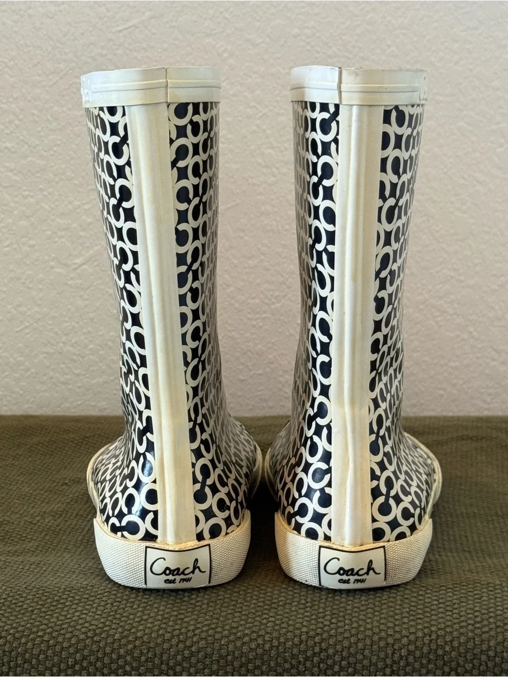 Coach Ursula Rain Boots Y2K